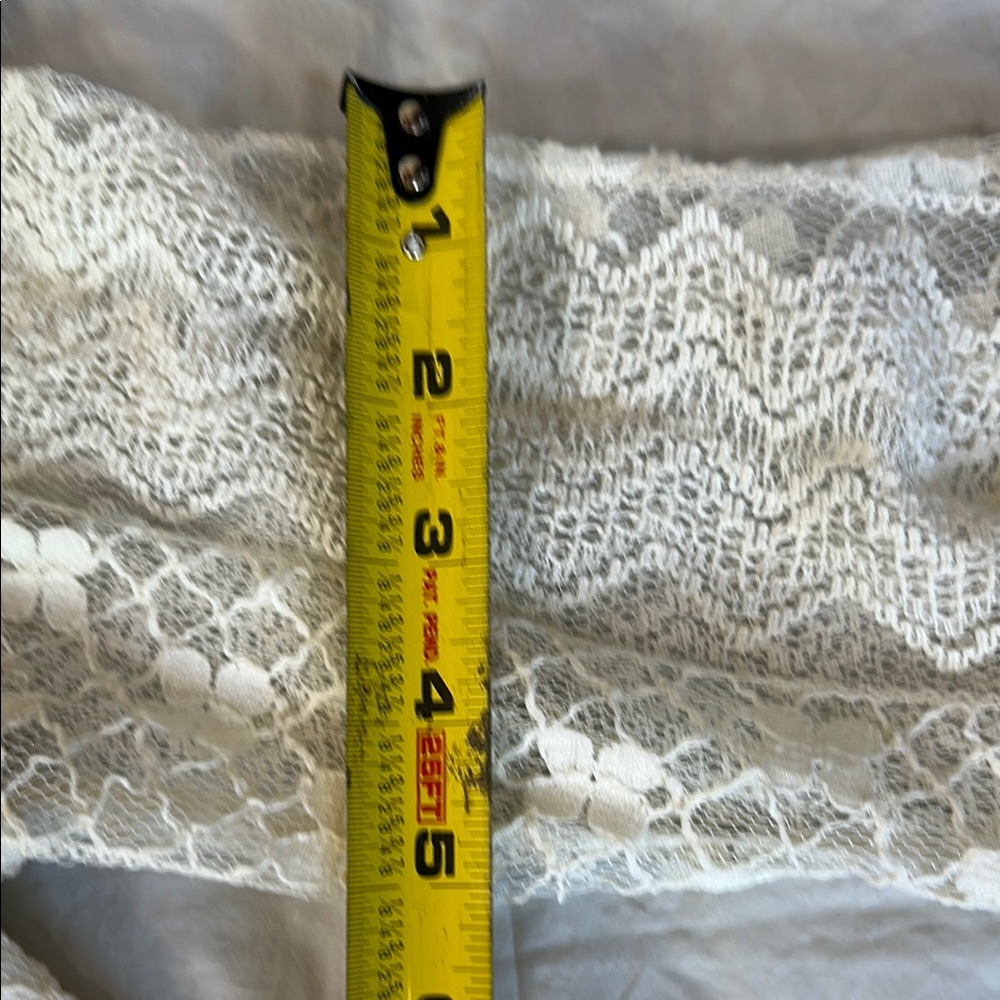 Style & Co. White Embroidered Peplum Tunic - Picture 9 of 10